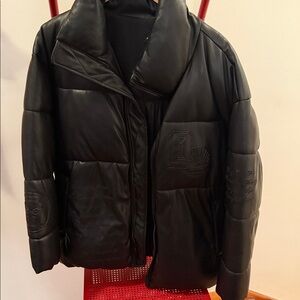 Zara Textured Black Outerwear